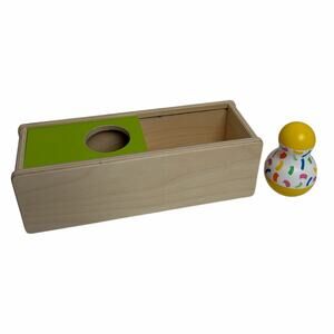 Lovevery Sliding Top Box and Tummy Time Wobbler Toy Lot Montessori